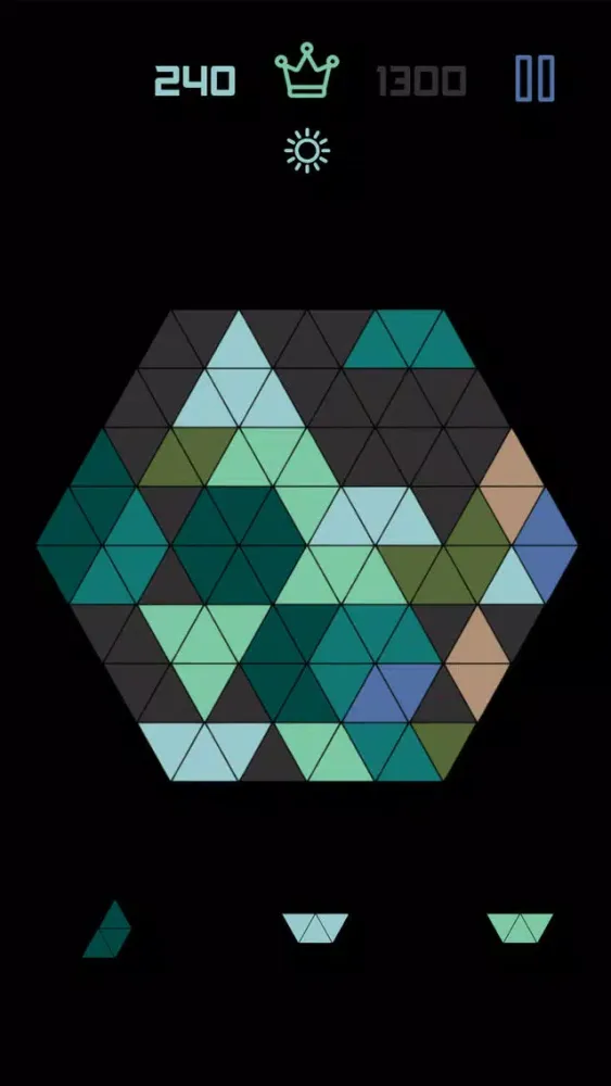 1010 Triangle Grid Fit Screenshots