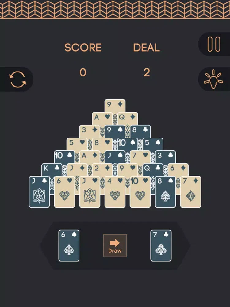 Screenshot di Pyramid Royal: Solitaire Collection 52 Cards Deck iPad 