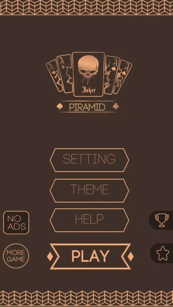 Screenshot di Pyramid Royal: Solitaire Collection 52 Cards Deck