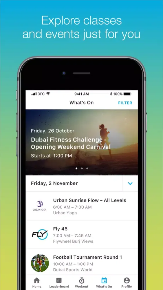 Dubai Fitness سکرین شاٹس