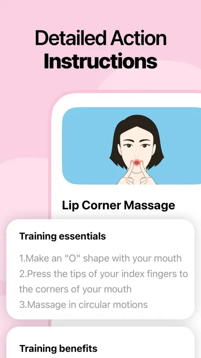 Tangkapan skrin FaceGlow: Face Yoga Exercises