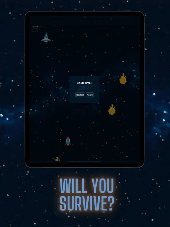 Space Adventure Hero iPad  스크린샷
