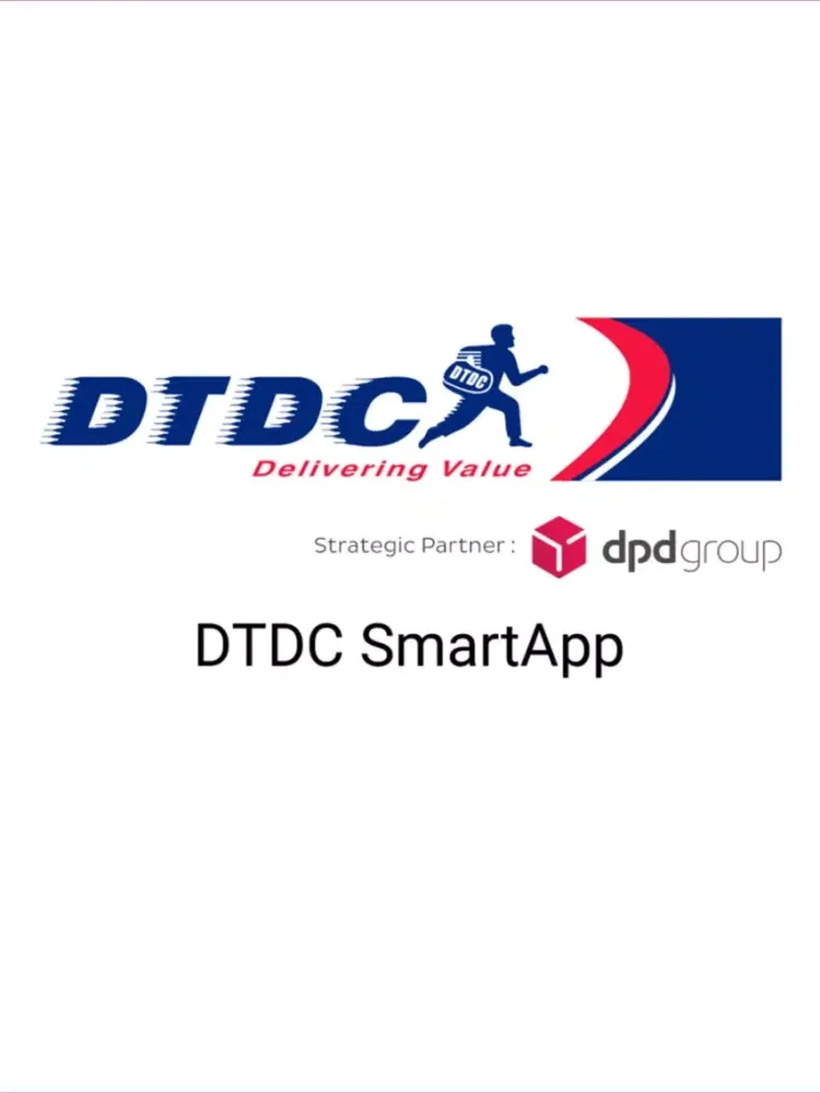ภาพหน้าจอของ DTDC SmartApp iPad 