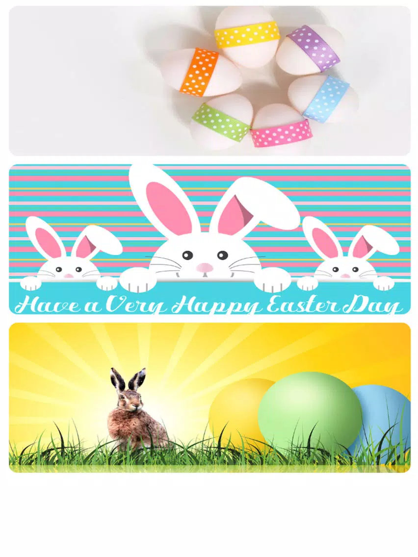 Happy Easter Greeting Cards - Photo Card Maker iPad  Screenshots