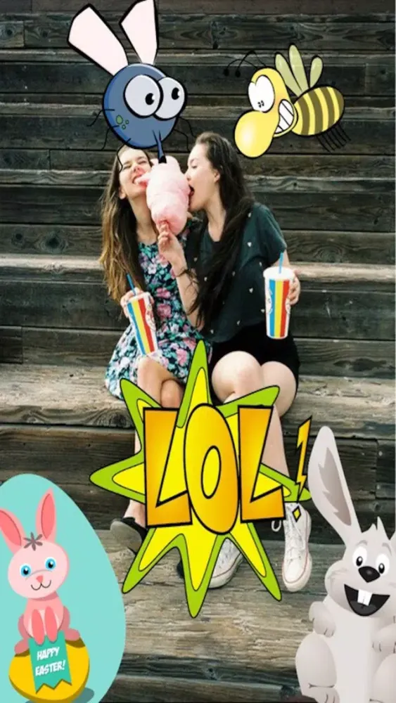 Screenshot di Eye Candy - ultimate photo editor,filter & sticker