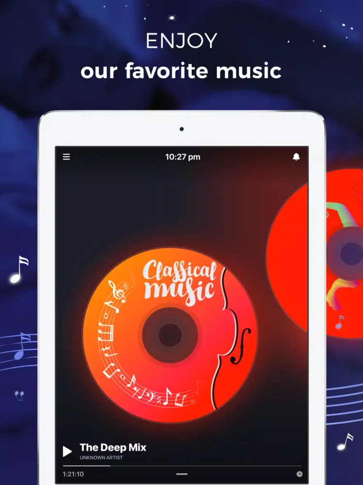 Tangkapan layar Sleep Sounds & Meditation App iPad 