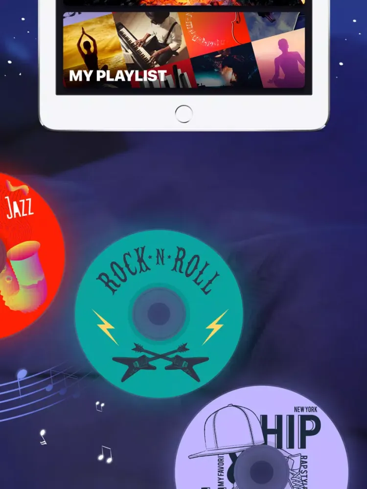 Tangkapan layar Sleep Sounds & Meditation App iPad 