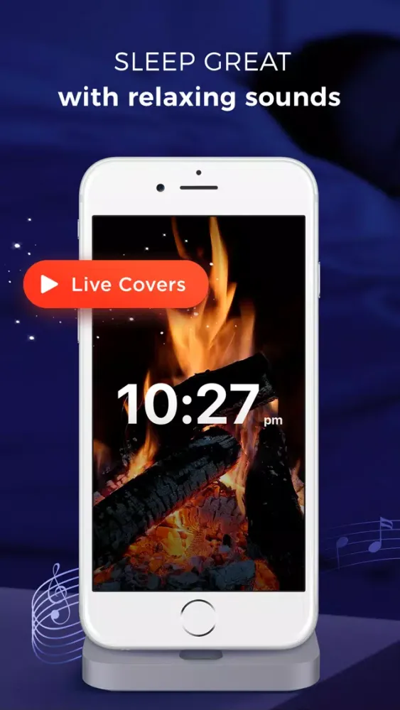 Tangkapan layar Sleep Sounds & Meditation App