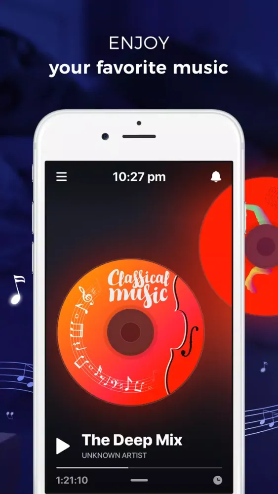 Tangkapan layar Sleep Sounds & Meditation App