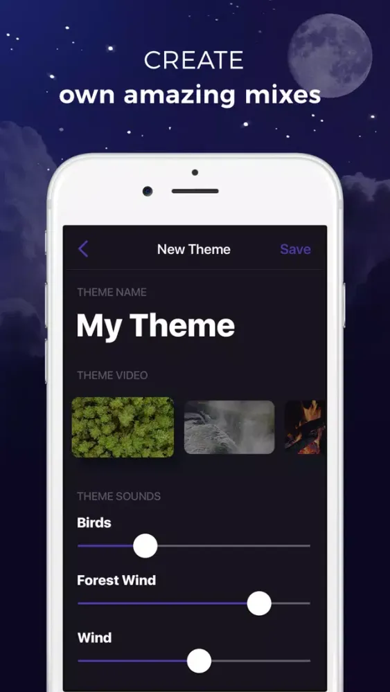 Tangkapan layar Sleep Sounds & Meditation App