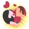 Valentines Day Love Card - Romantic Moment Valentines Day Love Card - Romantic Moment