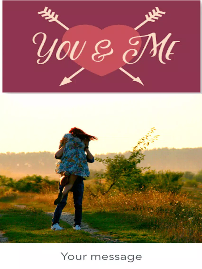 Valentines Day Love Card - Romantic Moment iPad 应用截图