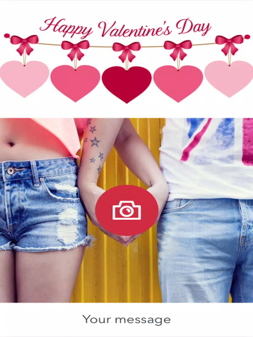 Valentines Day Love Card - Romantic Moment iPad 应用截图