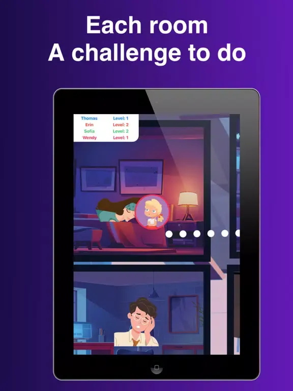 Screenshot di Sneaky Kids ! Make No Noise ! iPad 
