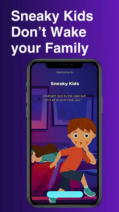 Screenshot di Sneaky Kids ! Make No Noise !
