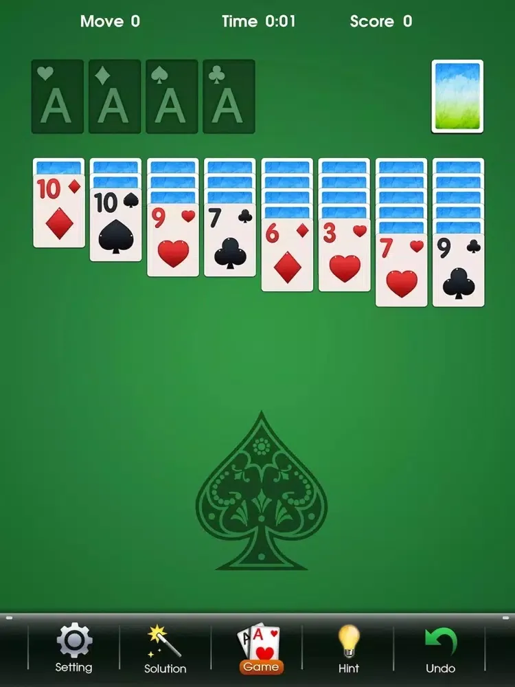 Solitaire Klondike-Card Games iPad  স্ক্রিনশট