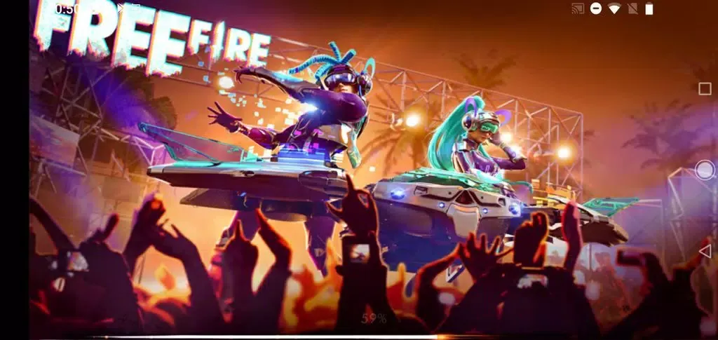 Capturas de tela do Free Fire Advance Server