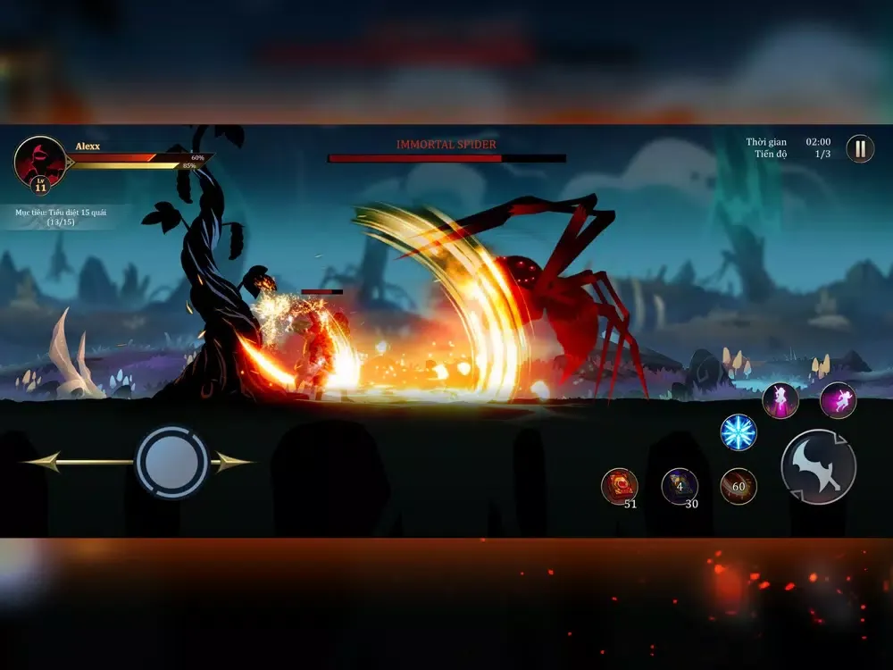 Captures d'écran de Legendary Warriors: Dark War iPad 