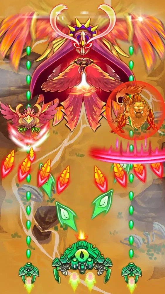 Capturas de tela do Space Hero Warship