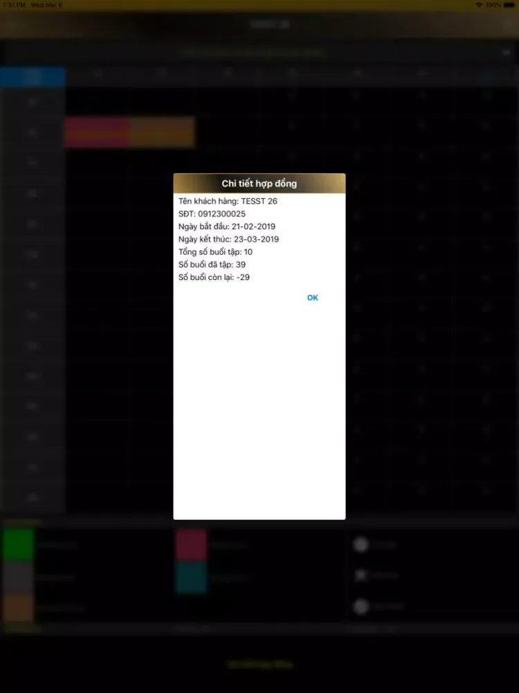 Zrzuty ekranu PT Fitness iPad 