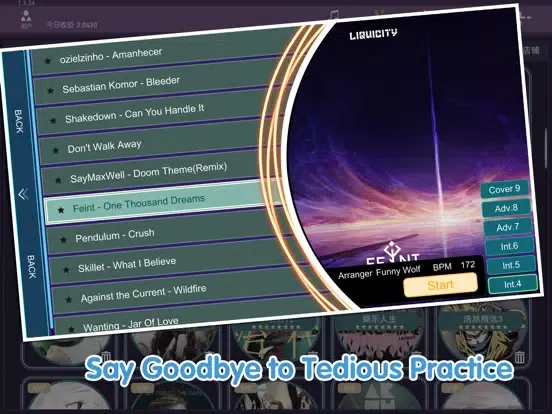 Drum Talent - DTX2020 iPad  Screenshots