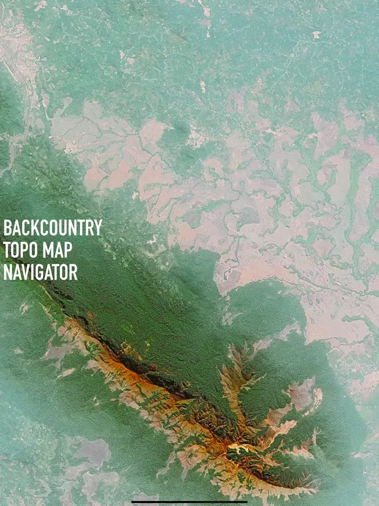 BACKCOUNTRY TOPO MAP NAVIGATOR iPad  स्क्रीनशॉट