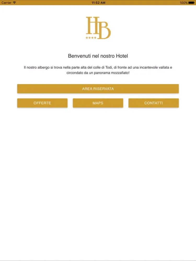 Hotel Bramante Todi iPad  Ekran Görüntüleri