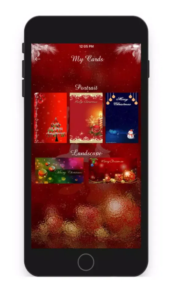 Capturas de pantalla de Christmas Greeting Cards & SMS