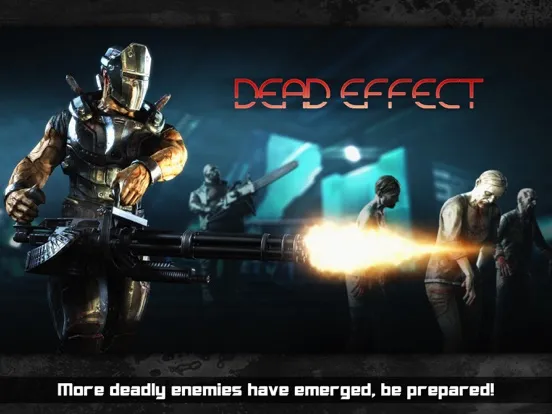 Captures d'écran de Dead Effect: Space Zombie RPG iPad 