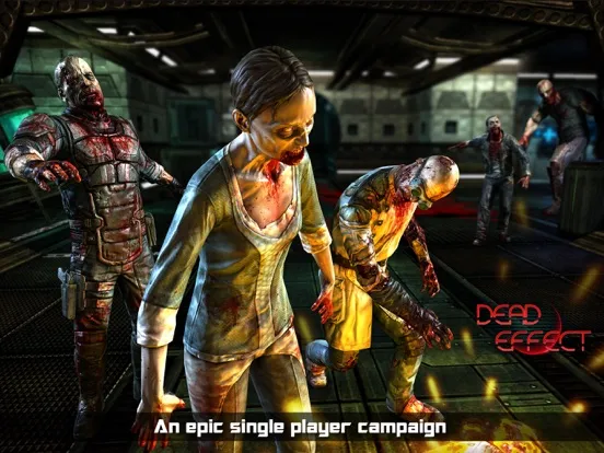 Captures d'écran de Dead Effect: Space Zombie RPG iPad 