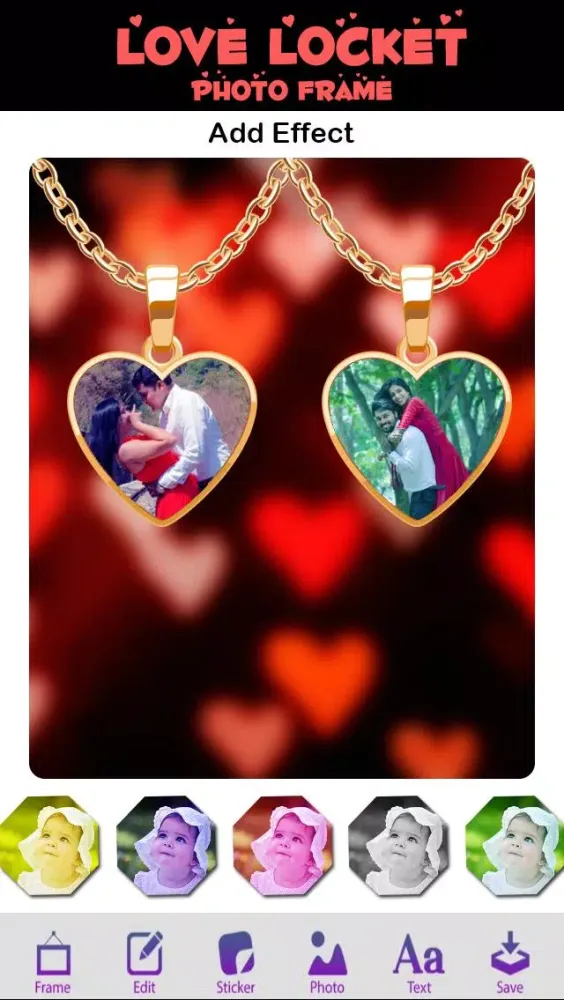 Скриншоты Love Locket Dual Photo Frame