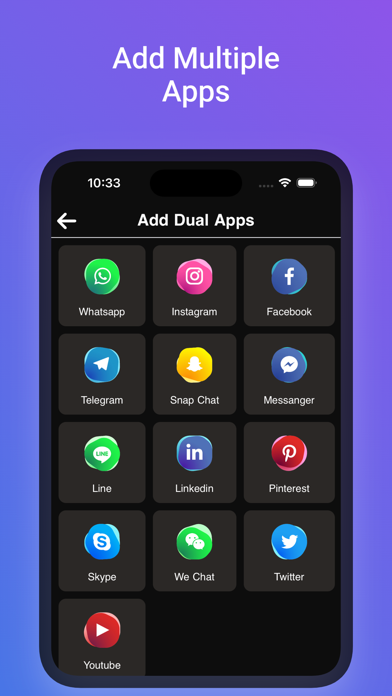 Capturas de pantalla de Dual Apps Space- Multi Account