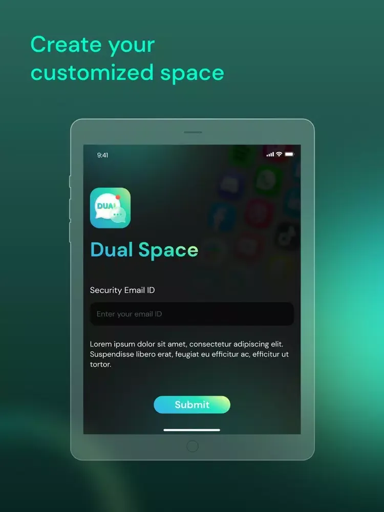 Tangkapan layar Multi Parallel: Dual Space iPad 