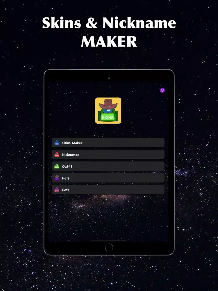 Capturas de pantalla de Skins & Nickname for Among Us iPad 