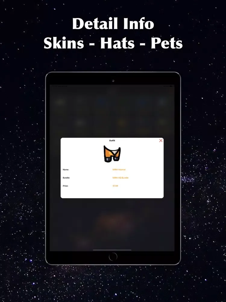 Capturas de pantalla de Skins & Nickname for Among Us iPad 