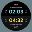 Dual Time Watch Faces