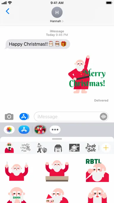 Ảnh chụp màn hình của Christmasmoji AR