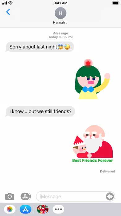 Ảnh chụp màn hình của Christmasmoji AR