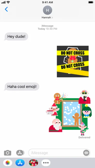 Ảnh chụp màn hình của Christmasmoji AR