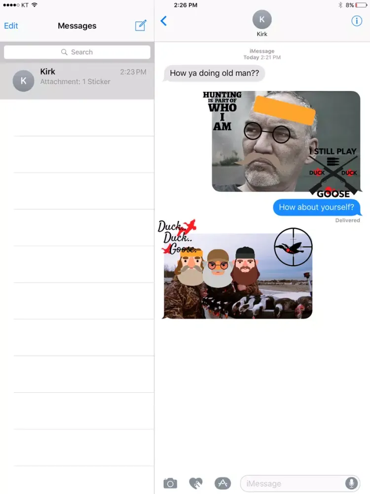 Duckmoji iPad  Screenshots