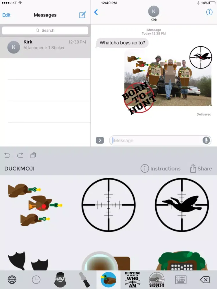 Duckmoji iPad  Screenshots
