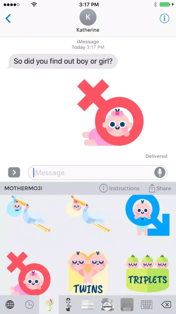 صور Mothermoji - Pregnancy & Baby Emojis and Stickers