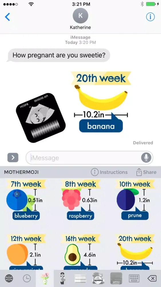 صور Mothermoji - Pregnancy & Baby Emojis and Stickers