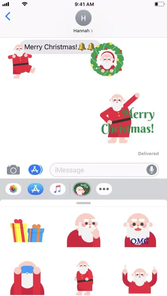 Santamoji - Santa Emoji Screenshots