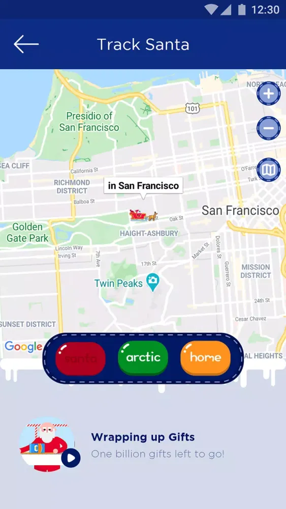 Santa Tracker - Track Santa Screenshots