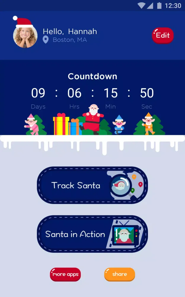 Santa Tracker - Track Santa Screenshots