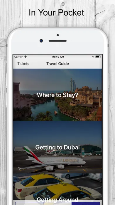 Dubai Tickets & Travel Guide Screenshots