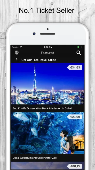 Dubai Tickets & Travel Guide Screenshots