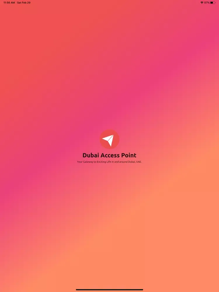 Dubai Access Point iPad  স্ক্রিনশট