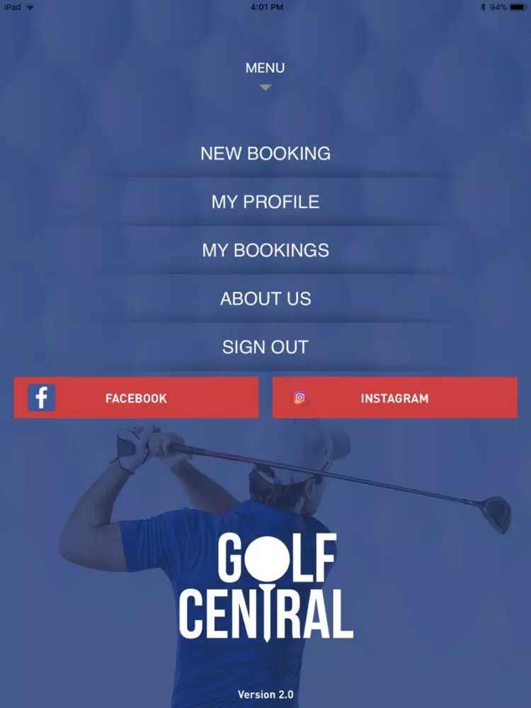 Golf-Central iPad  スクリーンショット